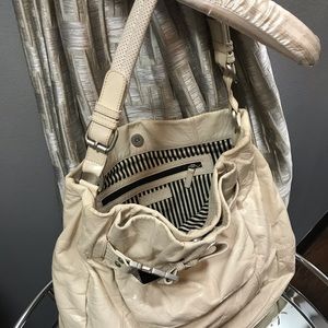 L.A.M.B. Off-white hobo shoulder bag